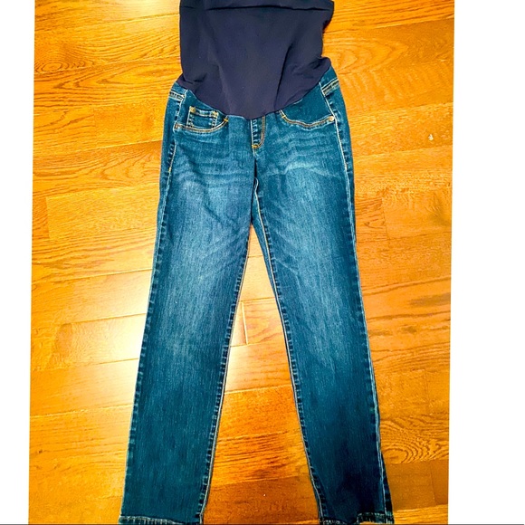 Maternity Blue Jeans - Picture 2 of 5